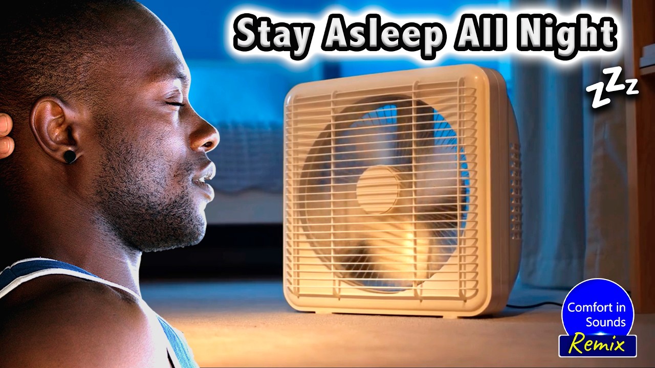 Белый шум для сна и облегчения бессонницы | Звук вентилятора (10 часов)