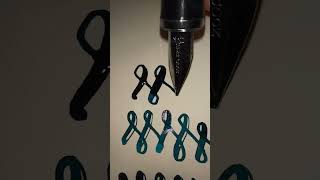 I do da thing with the noodler's triple tail
