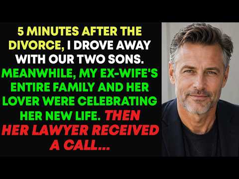 5 Minutes After the Divorce, I Left With Our Sons—Then One Phone Call Ruined Her Celebration