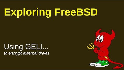 FreeBSD - Using GELI for full disk encryption