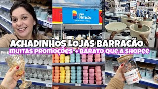 OFERTAS NA LOJAS BARRACÃO |MUITAS PROMOÇÕES |COMPRINHAS PARA O LAR| MAIS BARATA QUE A SHOPEE 