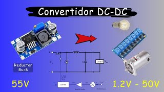 CONVERTIDOR REDUCTOR BUCK | Regulador de Voltaje de alta Corriente o Amperaje.