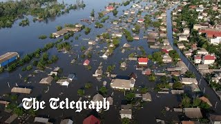 Severe flooding leaves southern Kherson underwater | Nova Kakhovka dam breach