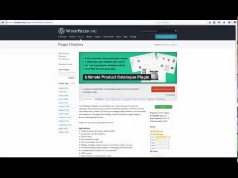 Ultimate Product Catalog Plugin - Installation and Set Up - Video 1