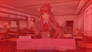 DDLC - Red Screen