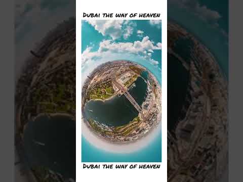 Dubai 360° || 360 view of Dubai || #dubai360 #dubai #dubaiheaven #shorts #360