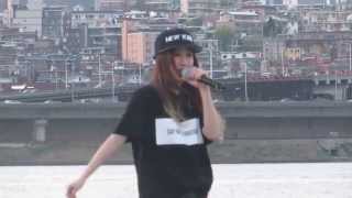 [FANCAM] 20150425 THE ARK (디아크)  YUNA KIM