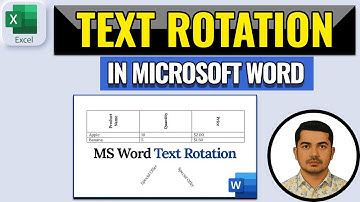 MS Word Trick You NEED: Rotate Text in Tables & Shapes Like a Pro!