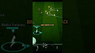 eFootball Counter Attack Tutorial: Fast Build-Up Guide ​#efootball #efootballmobile #efootballshorts