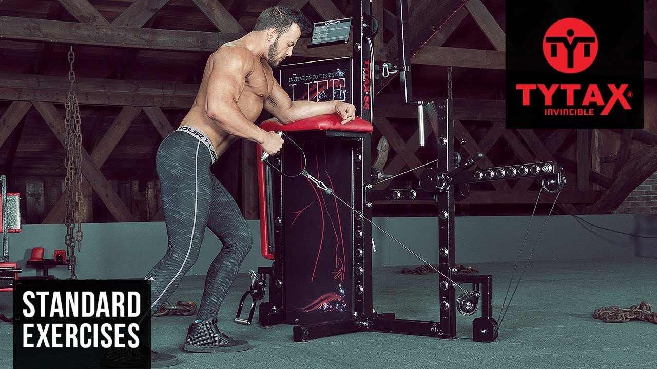 Cable BentOver One Arm Row TYTAX® S6 YouTube