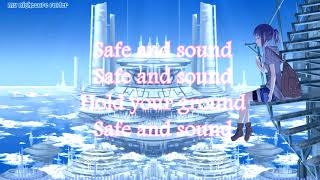Nightcore - Safe And Sound (Capital Cities) (lyrics)