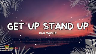 Bob Marley -  Get Up Stand Up (LYRICS) Remastered Resimi