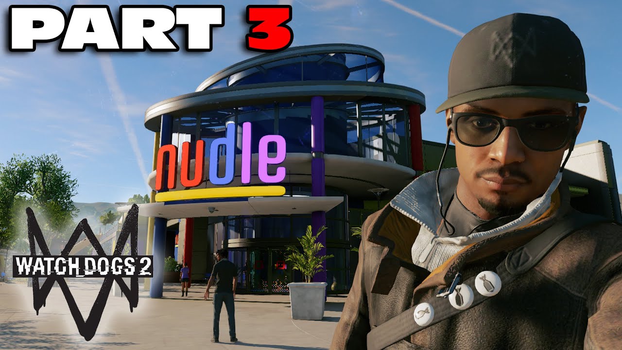 Cosplay Aiden Pearce Dan Hack Kantor Nudle - Watch Dogs 2 Gameplay Indonesia (3)