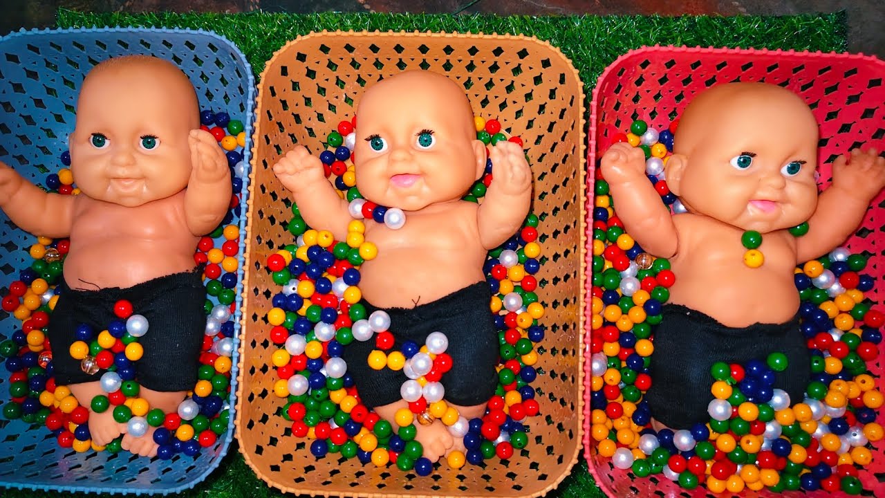 Full of 3 Rainbow BathTubs Candy with M&M's & Magic Slime Cutting Video/NIMKO TOY KHILONA