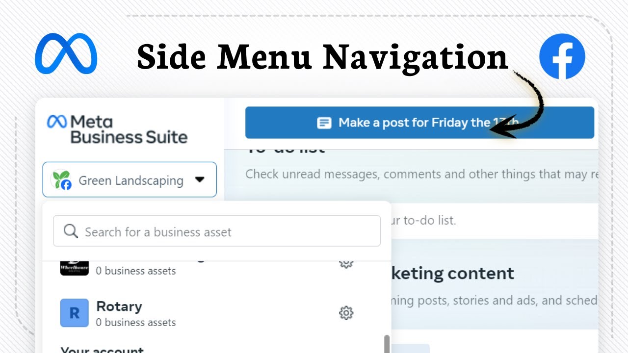 Как получить доступ к Meta Business Suite со страницы Facebook