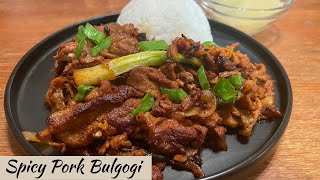 Spicy Pork Bulgogi