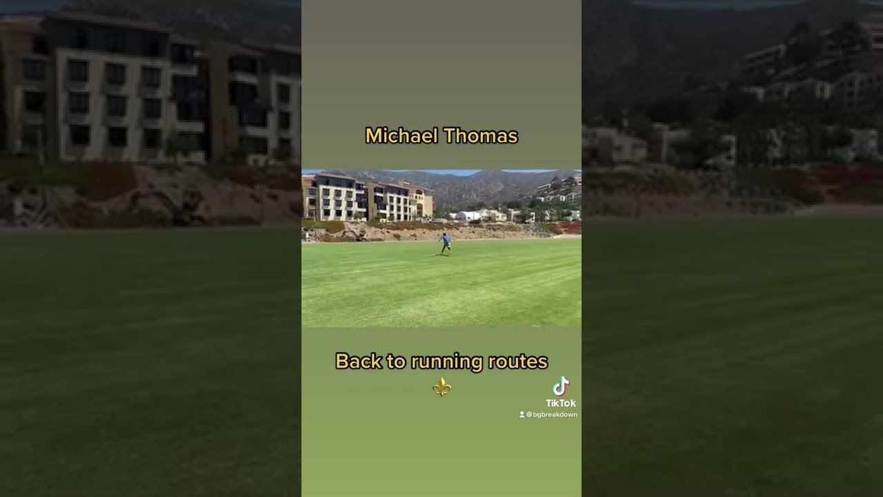 Michael Thomas is Running Routes Again ⚜️ | B & G Breakdown