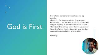 Lesson 11 First Commandment
