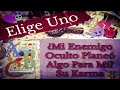 🔴 ELIGE UNA CARTA | ¿MI ENEMIGO OCULTO PLANEÓ ALGO MALO PARA MÍ? | SU KARMA | TAROT INTERACTIVO 💜⚡️😈