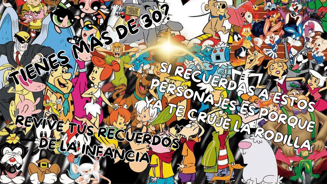 ¿Eres OLD pero asi de OLD?. Adivina el personaje y su caricatura