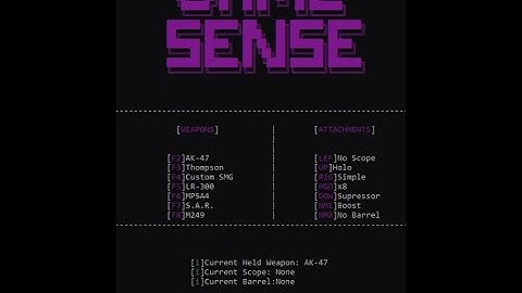Game Sense No recoil Script (UNBANABLE) #Rust #Scripts