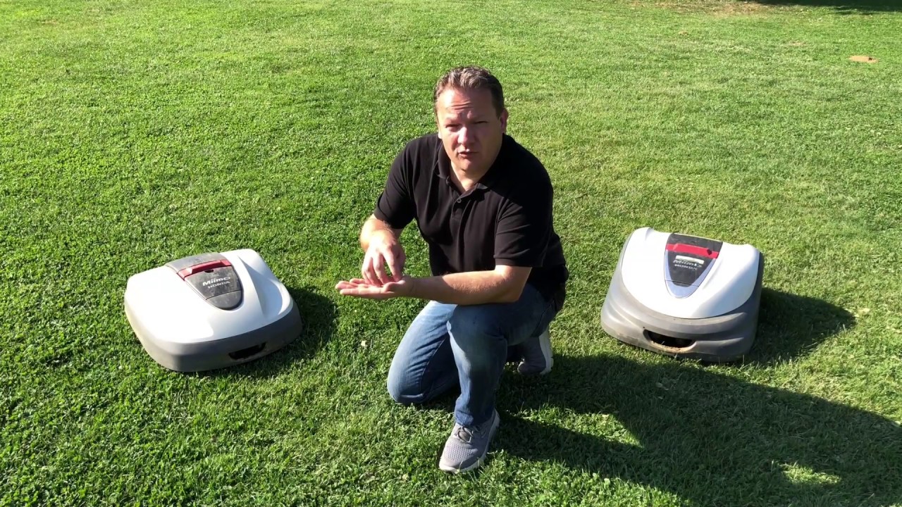 Rasenroboter Test Honda Miimo Sicherheit YouTube