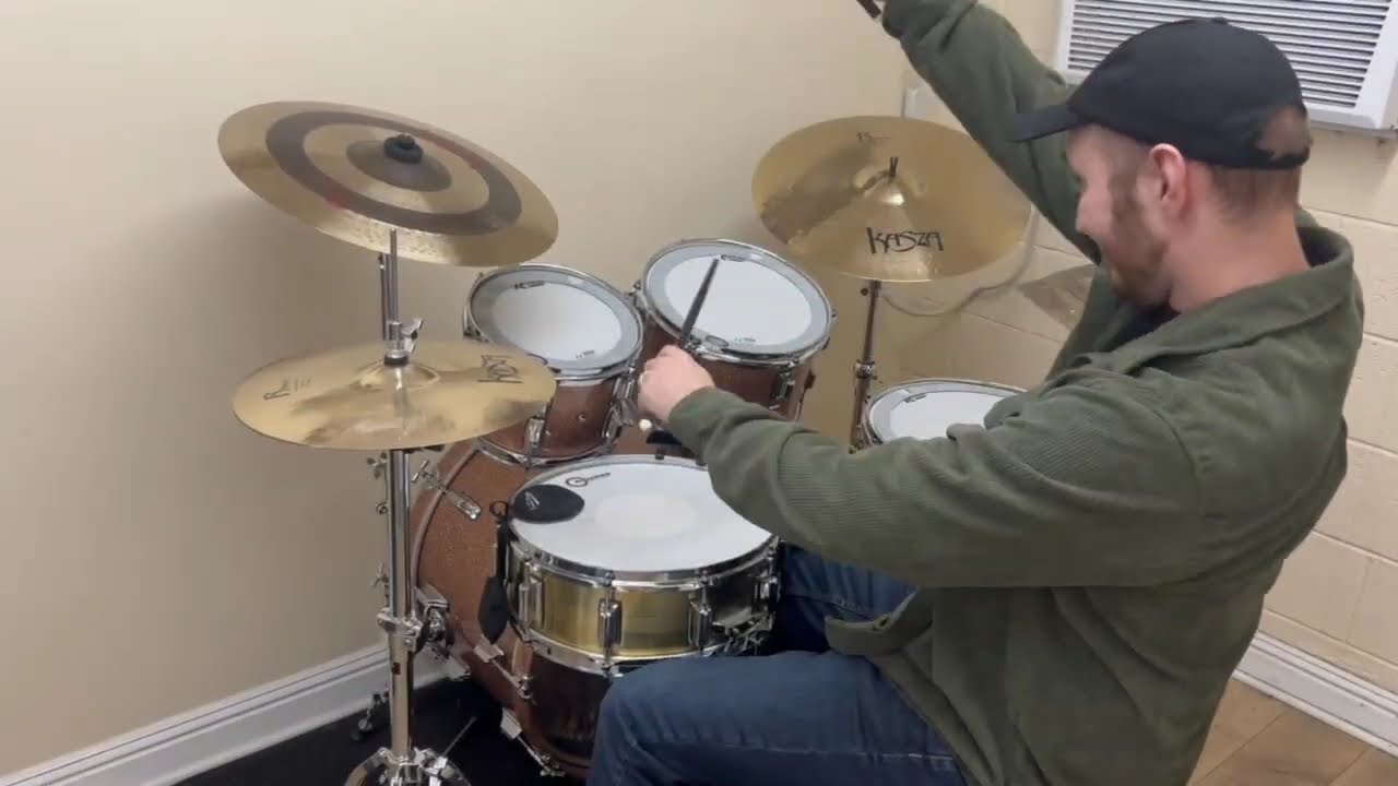 David Werre demos his new drumset hoop mounted woodblock and cowbell from Native Tongue Percussion!