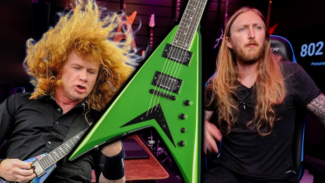 DAVE MUSTAINE EPIPHONE & KRAMER SIG GUITARS