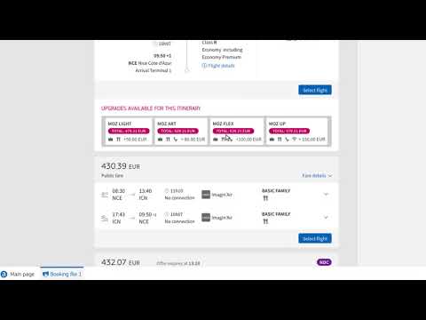 Booking NDC content in Amadeus Selling Platform Connect