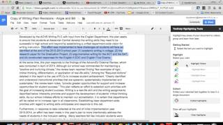 Text Help Highlighter tool