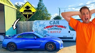 MEGA LOUD AUDIO UPGRADE ON MY R35 GT-R!!