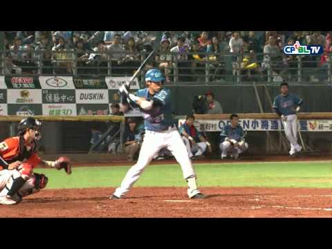 3/27桃猿對統一 九局上，郭泓志奪2K，成功救援守住勝局，統一獅最終4：3拿下勝利