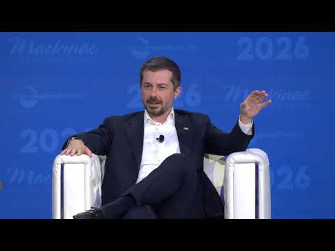 Pete Buttigieg on the Gordie Howe International Bridge | 2026 Mackinac Policy Conference #MPC26
