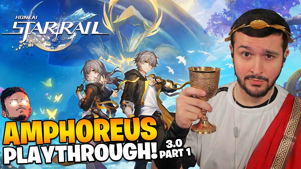 Fate/GO Player Starts AMPHOREUS! [Part 1] - Honkai: Star Rail 3.0 Playthrough (First Half)