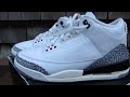 Jordan 3 Reimagined White Cement Quick Look and Sizing.  Nike Air. Do they run True to size?  #nike