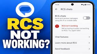 Google Messages RCS Not Working Easy Fix News