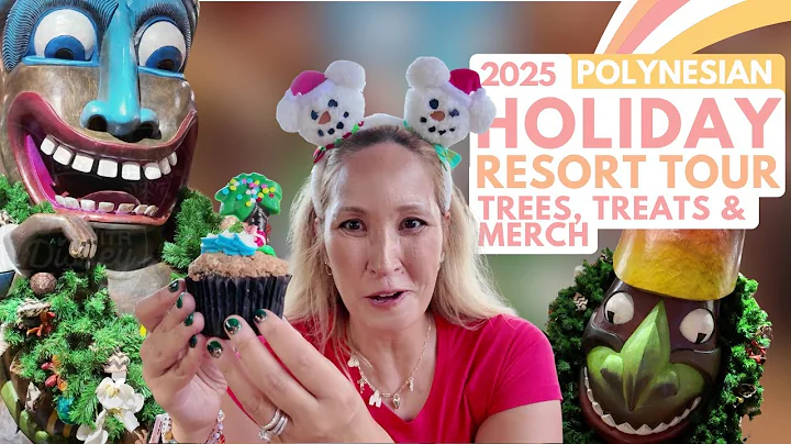 Polynesian Resort Christmas 2025 – Island Vibes, Trees & Holiday Treats