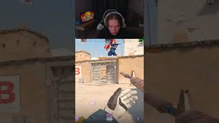 Взял клатч 2в5 #s1mple #dust2 #clutch
