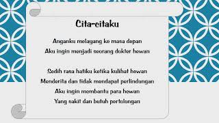 Membaca puisi 'Cita-citaku'