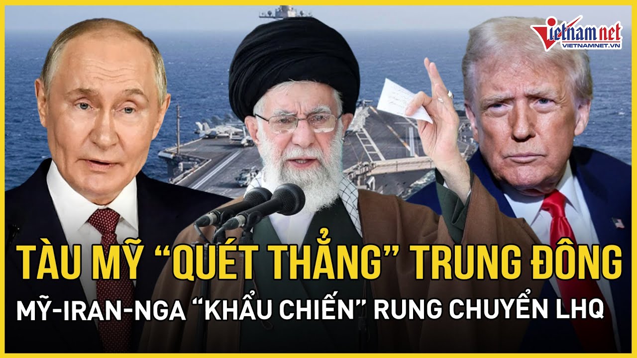 NÓNG RỰC: Tàu sân bay Mỹ “quét thẳng” Trung Đông, Mỹ-Iran-Nga “khẩu chiến” rung chuyển LHQ