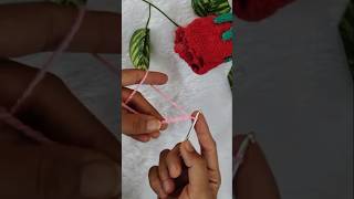 Day 1 of Beginner Series | Slip Knot & Chain Stitch Easy Tutorial 🧶 #shorts