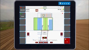 Raven - SBGuidance on-screen, spuitsporen / spray pattern