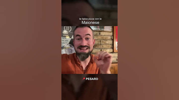 Assaggio la pizza con la Maionese | #SHORT | Pesaro: arte, storia e curiosità