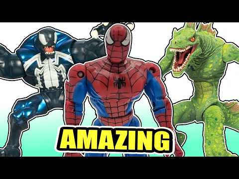 The WEIRD World of Spider-Man Cartoon Toys