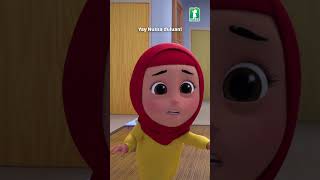 Masyaa Allah… Nussa sama Rarra kok, kelihatan semangat banget ✨