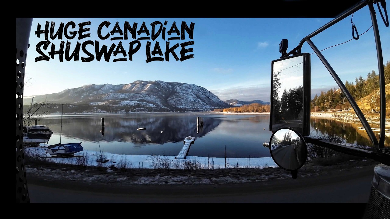 Shuswap Lake, Scotch Creek, Salmon Arm, Super B Trucking Life Canada