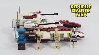 Lego Star Wars - Republic Fighter Tank - Set 75182 Stop Motion Build