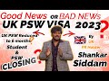 UK PSW VISA| UK Dependant VISA| STUDY Visa | UPDATES 2023 | Telugu | Shankar siddam