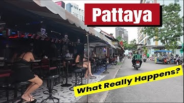 🇹🇭[4K] What REALLY Happens to Tourists on PATTAYA Streets?