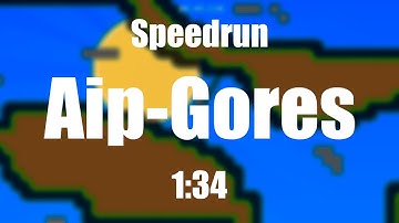 Teeworlds — Aip-Gores in 1:34.64 by KOF